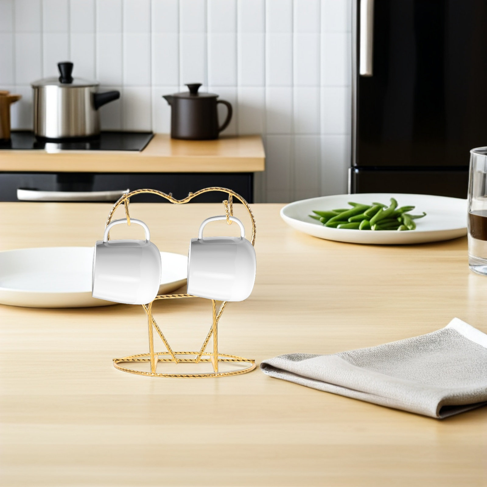 Bar Spoon Twisted - Organizzatore da appoggio per tazze da