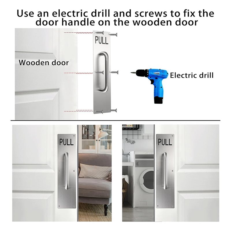 Maniglia per porta in acciaio  - Home Bar Word recensione e prezzo